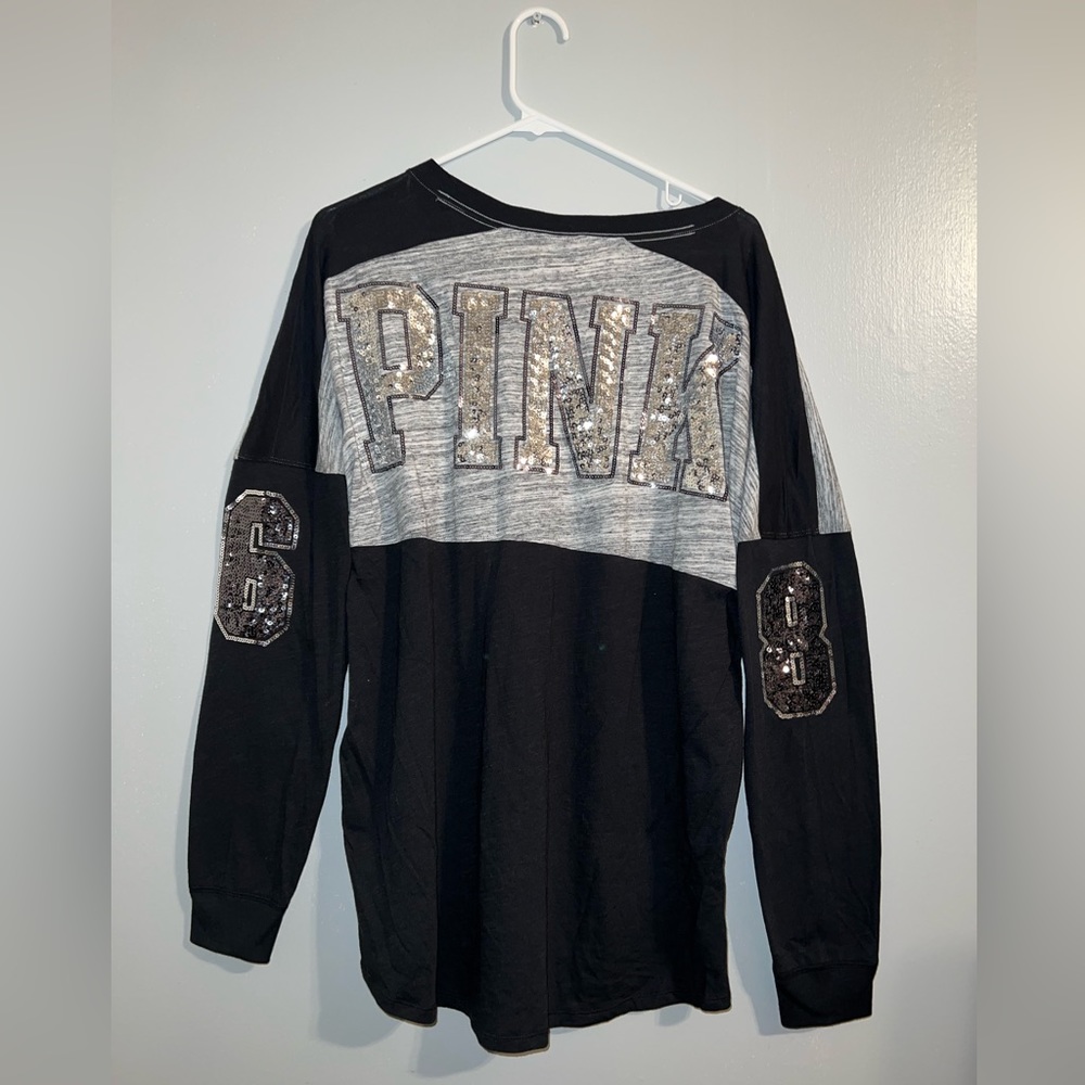 SOLD!!!!!  PINK sequin long sleeve